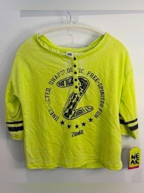 Beach Baller Baseball Tee
Zumba Green